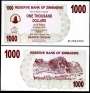 ZIMBÁBUE P044 1.000 DOLLARS 2006 FE